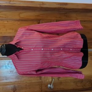 Button Up Easy Care Fitted Shirt Casual Corner